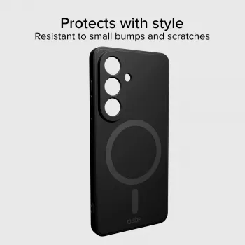 SBS Instinct Mag Case für Samsung Galaxy S26, Schwarz, MagSafe-kompatibel