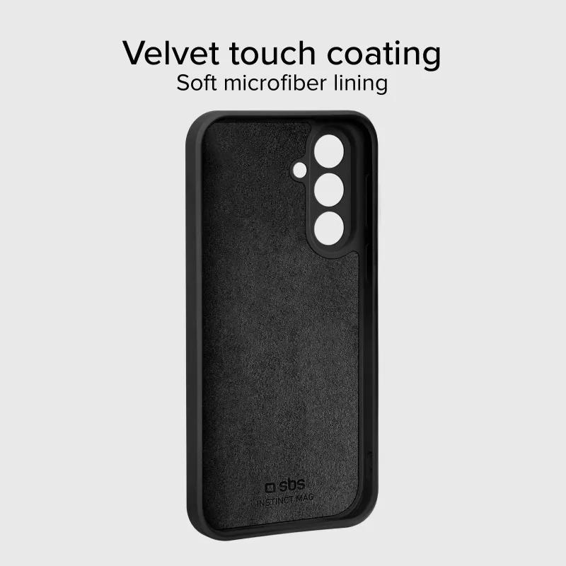 SBS Instinct Mag Case für Samsung Galaxy S26, Schwarz, MagSafe-kompatibel