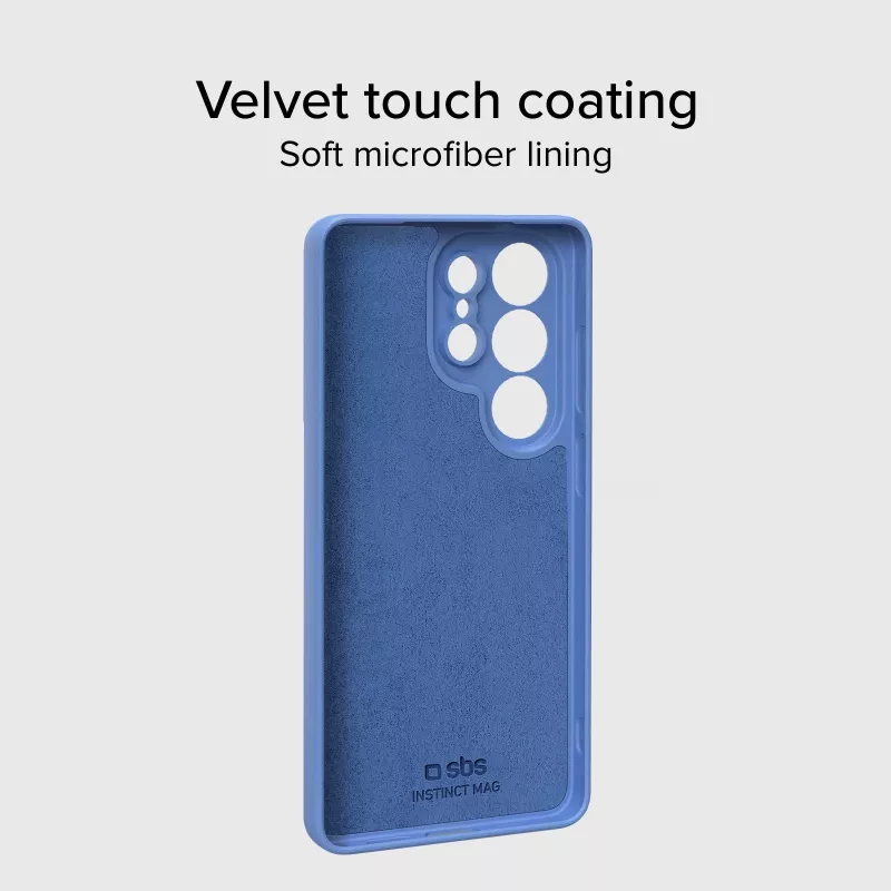 SBS Instinct Mag Case für Samsung Galaxy S26 Ultra, MagSafe-kompatibel, Blau