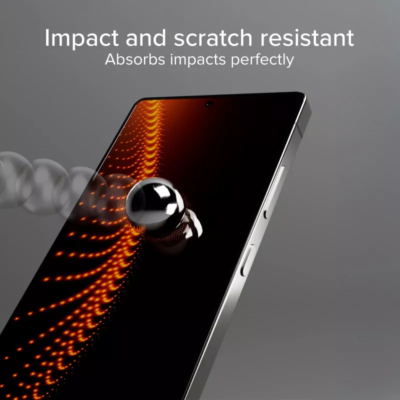 SBS D3O Displayschutzfolie aus gehärtetem Glas mit Applikator für Samsung Galaxy S26 Ultra