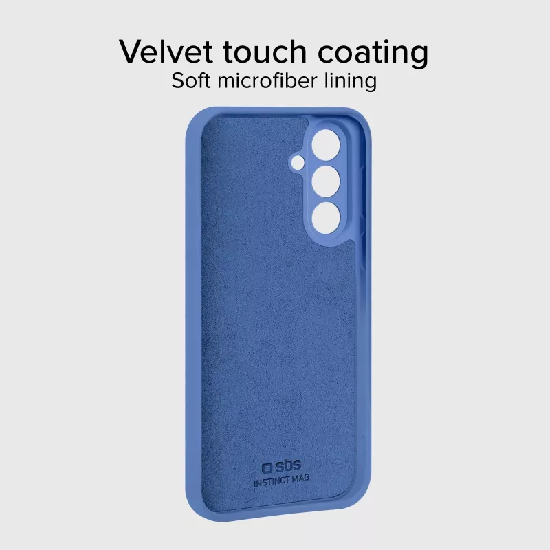 SBS Instinct Mag Case für Samsung Galaxy S26 Plus, MagSafe-kompatibel, Blau