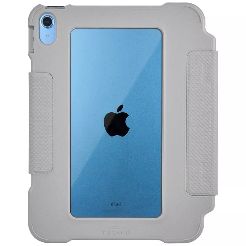 Tucano Alunno Folio Case für iPad 10,9 10. Gen (2022) / iPad 11 A16 (2025) - Grau