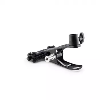 Manfrotto Federklemme - Schwarz - 55 mm Backenöffnung - 1/4 inch-20 & 3/8 inch-16 Gewinde