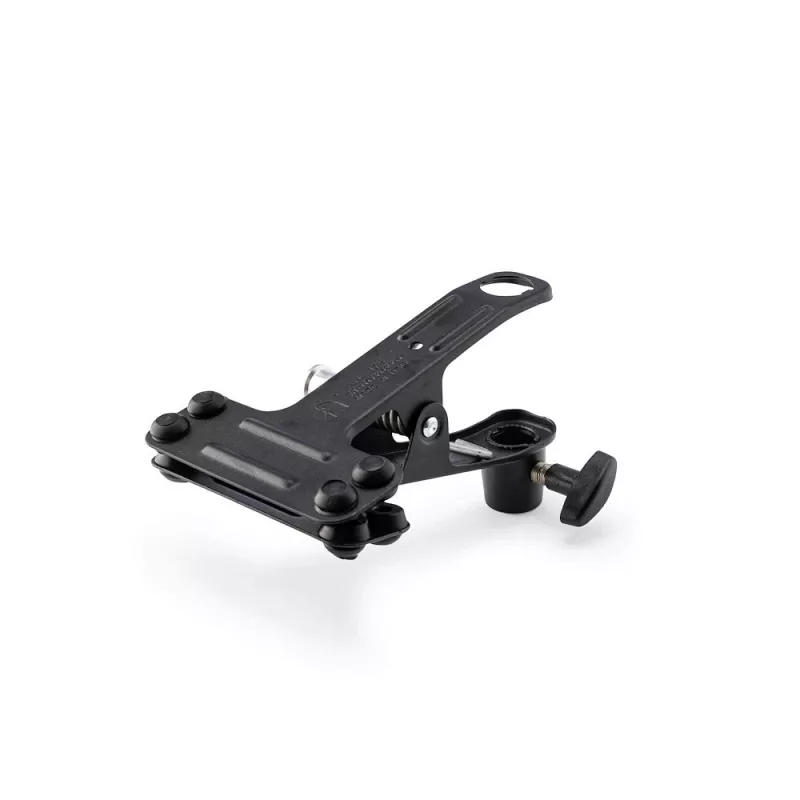 Manfrotto Federklemme - Schwarz - 55 mm Backenöffnung - 1/4 inch-20 & 3/8 inch-16 Gewinde