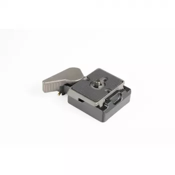 Manfrotto 323 Schnellwechseladapter mit RC2-Platte (200PL-14) - Schwarz