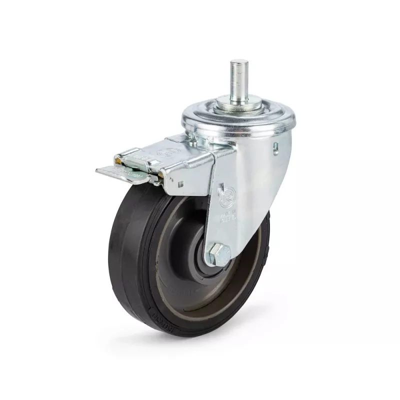 Manfrotto Bremsrollen für Stativ, 160 mm Durchmesser, Spigot
