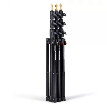 Manfrotto 1051BAC x 3 Compact Light Stands Kit mit Tasche