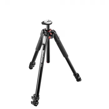 Manfrotto 055XPRO3 Stativ mit 3 Segmenten, Aluminium, Schwarz