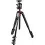 Manfrotto MK190XPRO4-BHQ2 190XPRO4 Aluminium-Stativkit mit Kugelkopf
