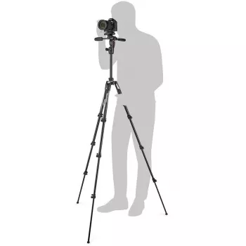 Manfrotto Befree 3W Live Lever Stativ-Kit MKBFRLA4BK-3W