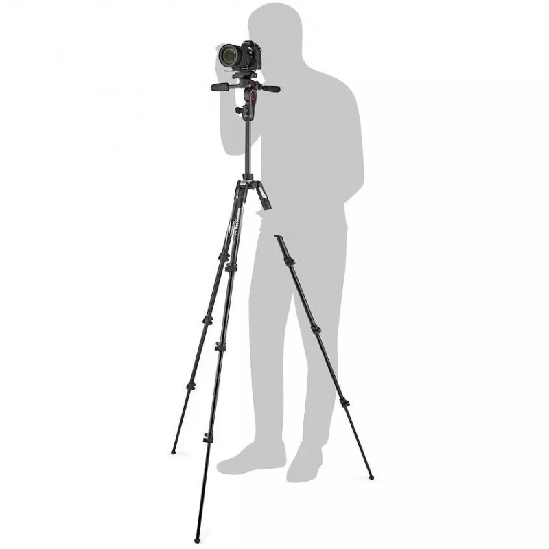 Manfrotto Befree 3W Live Lever Stativ-Kit MKBFRLA4BK-3W
