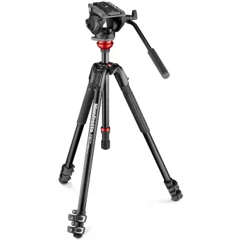 Manfrotto 190 Video-Stativ-Set mit 500AH Flüssigkopf