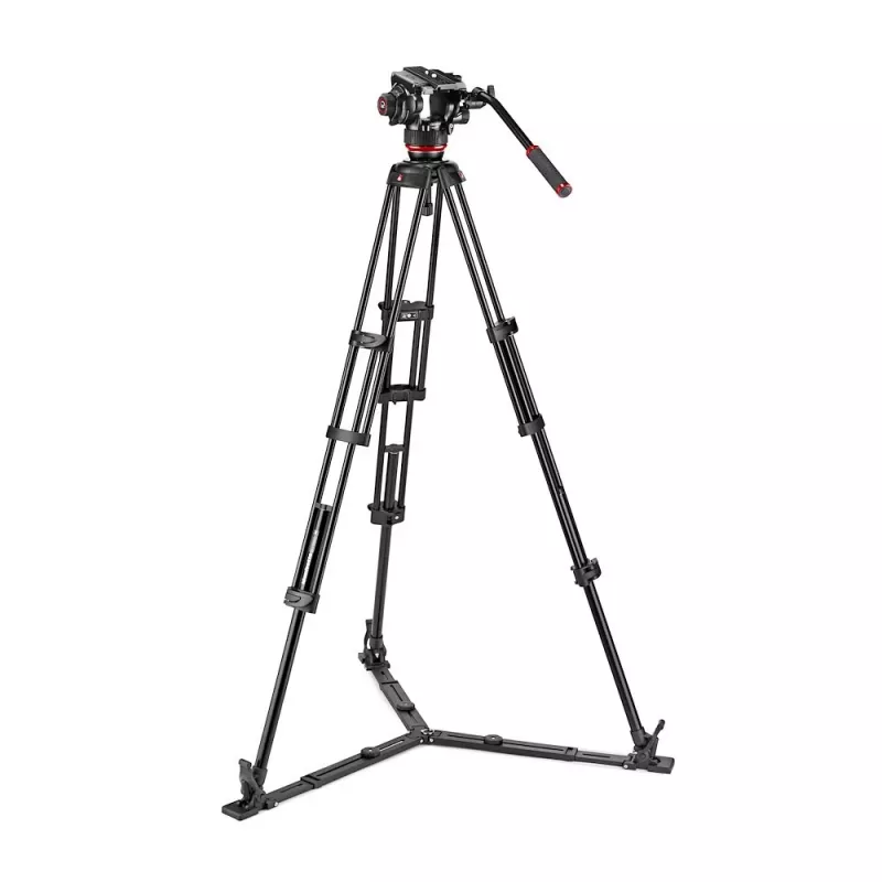 Manfrotto MVK504XTWINGA Twin Aluminium Tripod with 504X Fluid Video Head Kit