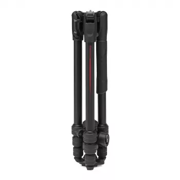 Manfrotto BEFREE Advanced Twist AS Stativ-Kit mit Kugelkopf (Aluminium, Grau)