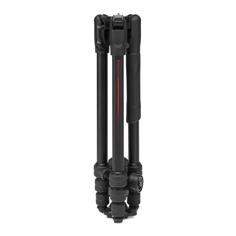 Manfrotto BEFREE Advanced Twist AS Stativ-Kit mit Kugelkopf (Aluminium, Grau)