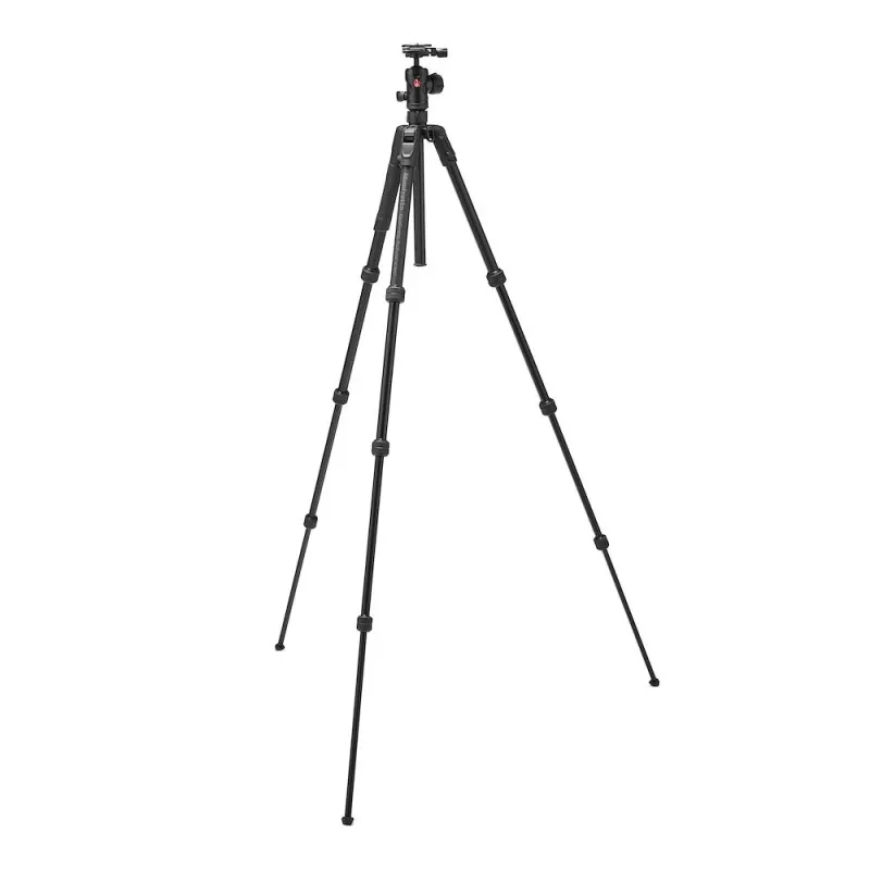 Manfrotto BEFREE Advanced Twist AS Stativ-Kit mit Kugelkopf (Aluminium, Grau)