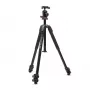 Manfrotto 190X Aluminium-Stativ mit 496RC2 Kugelkopf (Schwarz)