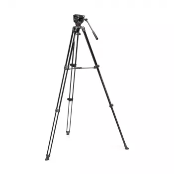 Manfrotto MVT502AM Video-Stativ-Set mit 500X Flüssigkopf