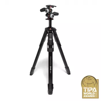 Manfrotto ONE Photo Stativ mit 3W Kopf