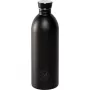 24Bottles Urban Bottle 1000 ml Tuxedo Black Edelstahl Mehrweg-Wasserflasche