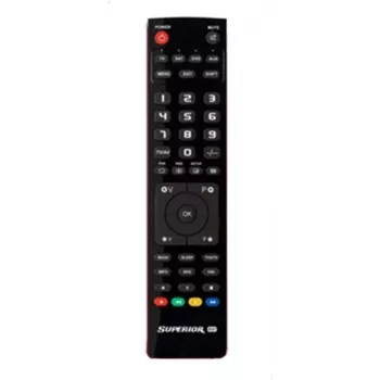 SUPERIOR ELECTRONICS Universal Bluetooth Fernbedienung mit Air Mouse und IR-Lernen - Schwarz