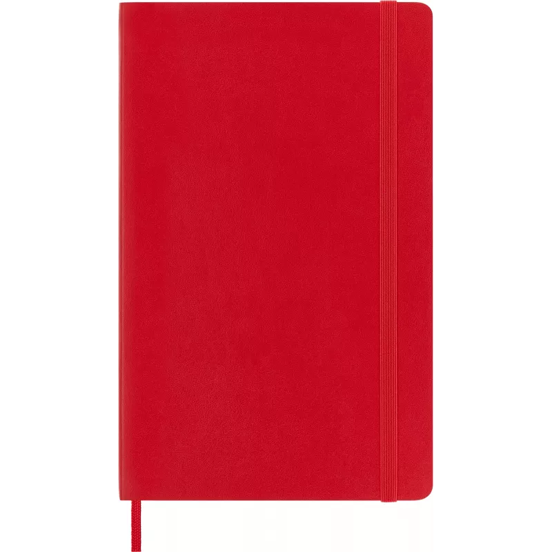 Moleskine Monochromatic Notizbuch Large Rot Softcover liniert 192 Seiten 13x21 cm