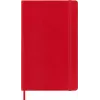 Moleskine Classic Notizbuch Large A5 kariert scharlachrot Soft Cover 192 Seiten