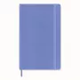 Moleskine Classic Notizbuch Large A5 liniert Hortensienblau flexibler Einband