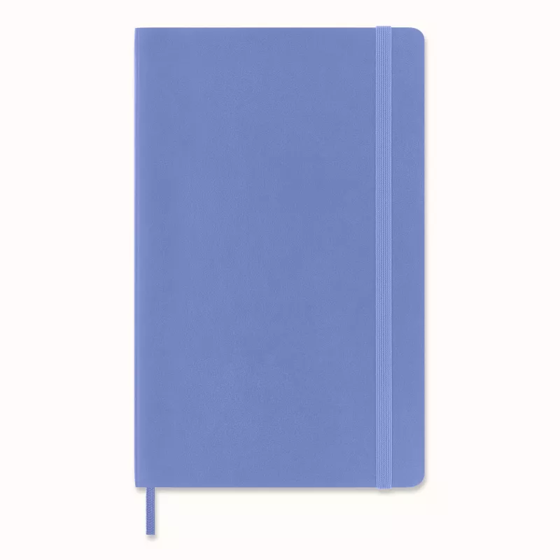 Moleskine Classic Notizbuch Large A5 liniert Hortensienblau flexibler Einband