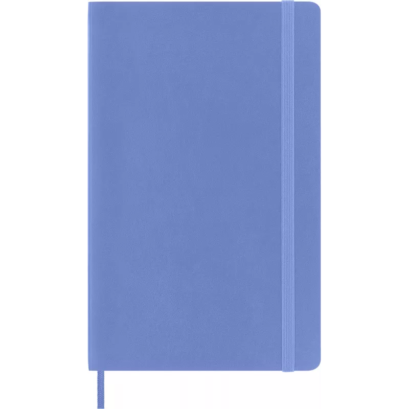 Moleskine Classic Notizbuch Large A5 liniert Hortensienblau flexibler Einband