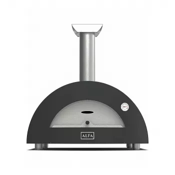 Alfa Forni Moderno 2 Pizze Wood Grey Pizza Oven