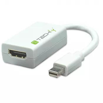 TECHLY Mini DisplayPort auf HDMI Adapter 1080p 60Hz Thunderbolt