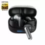 JLab Epic Pods ANC True Wireless Earbuds mit Hybrid Active Noise Cancellation, Bluetooth 5.3, IP55, 50h Akkulaufzeit, Schwarz