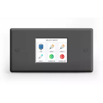 Wyrestorm TS-280-EU 2,8 inch LCD Touch Panel - Schwarz