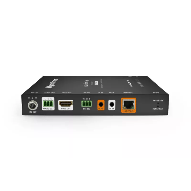 Wyrestorm NHD-120-RX AV over IP Receiver - 4K UHD HDMI 2.0, H.264/H.265, 1x RJ-45