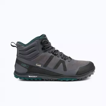 Xero Shoes Scrambler Mid II WP Damen-Wanderstiefel - Asphalt/Sea Moss, EU 39