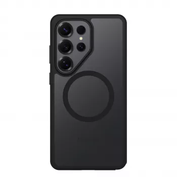 OtterBox React Magnets Hülle für Samsung Galaxy S26 Ultra, Black Crystal