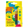JOVI Plastilina Modelliermasse gemischte 6 Farben je 15g insgesamt 90g
