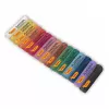 JOVI Plastilina Modelliermasse gemischte 15 Farben je 15 g