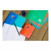 Oxford College Block European Book Touch A6 kariert 120 Blatt 90 g/m² Optik Paper