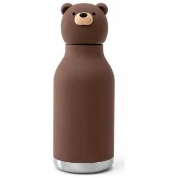 Asobu Bestie Brown Bear 460 ml Kinder-Isolierflasche