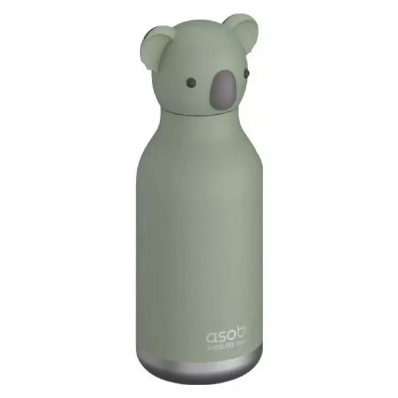 Asobu Bestie Koala 460 ml Edelstahl-Wasserflasche