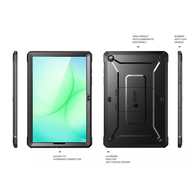 Supcase Unicorn Beetle Pro Rugged Case für Samsung Galaxy Tab A11+ 11.0 (X230/X235/X236), Black
