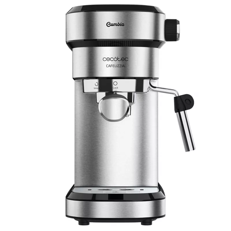 Cecotec Cafelizzia 790 Steel Semi-Automatische Espressomaschine, 20 bar, 1350 W, Edelstahl