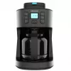 Cecotec Coffee 66 Grind & Drop Filterkaffeemaschine mit konischem Mahlwerk, 1,2 l, 900 W, Schwarz