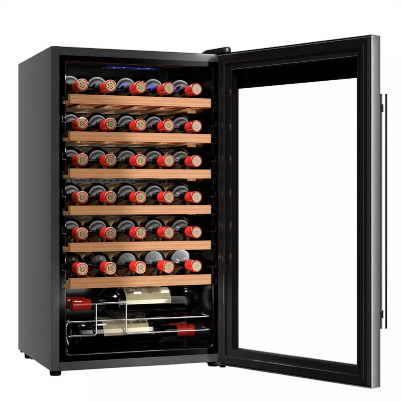 CECOTEC Bolero GrandSommelier 34030 Inox Kompressor-Weinkühler für 34 Flaschen