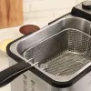 Cecotec CleanFry Infinity 3000 Full Inox Fritteuse, 3L Ölkapazität, 1kg Lebensmittelkapazität, 2400W, Edelstahl