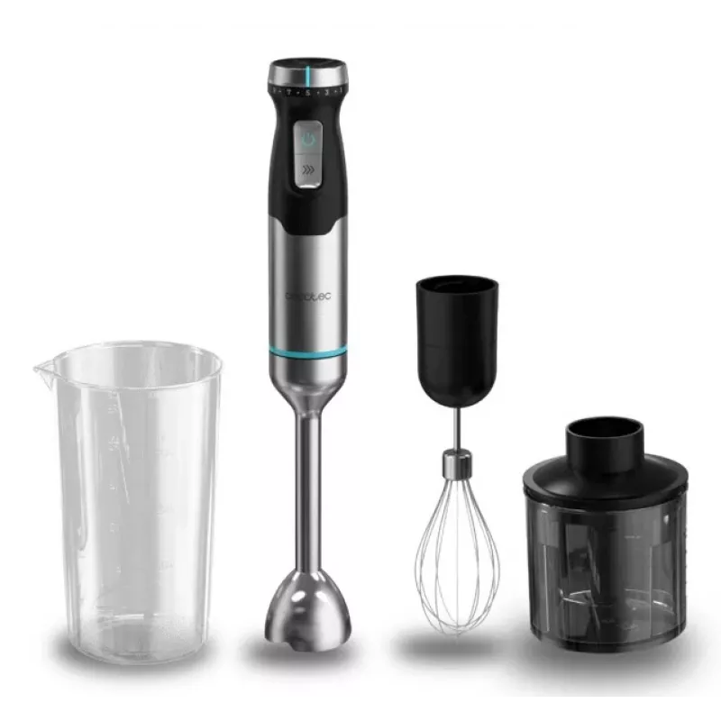 Cecotec Power Pulsar Cream&Crush Stabmixer, Schwarz