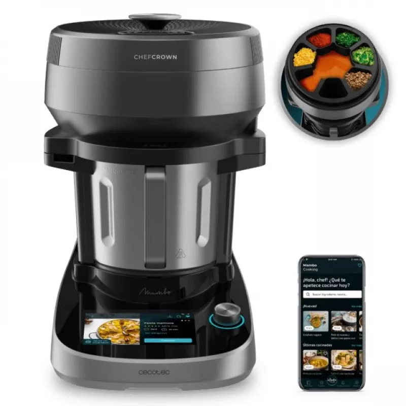 Cecotec Mambo CooKing Unique Multifunktions-Küchenmaschine 1700 W