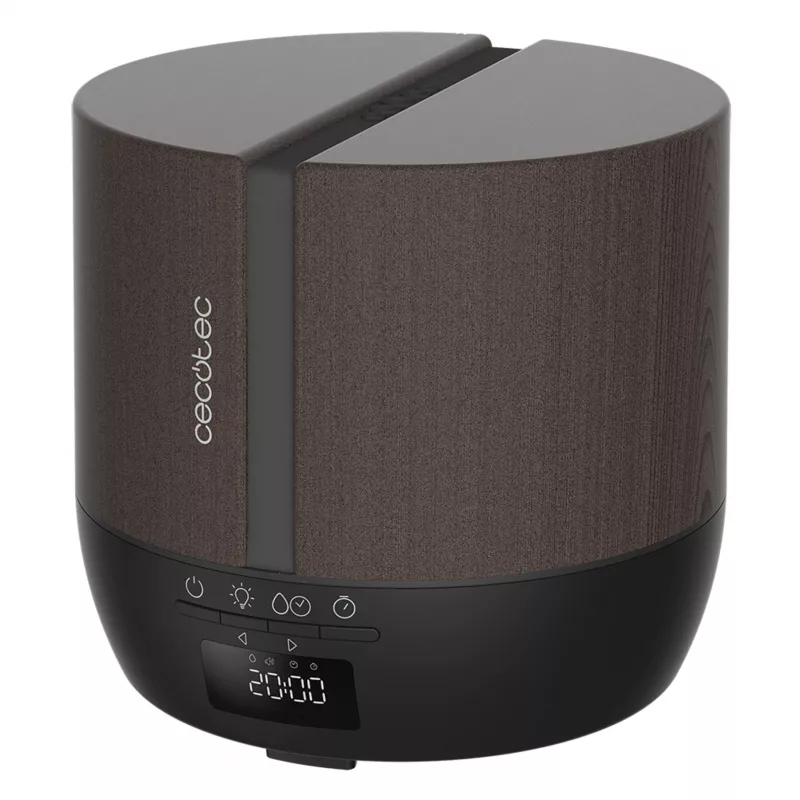 Cecotec Pure Aroma 550 Connected Black Woody Ultraschall-Luftbefeuchter und Aroma-Diffusor